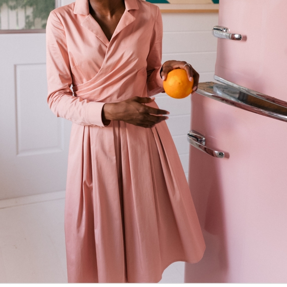 Vintage Wrap Dress - Picture 4 of 5